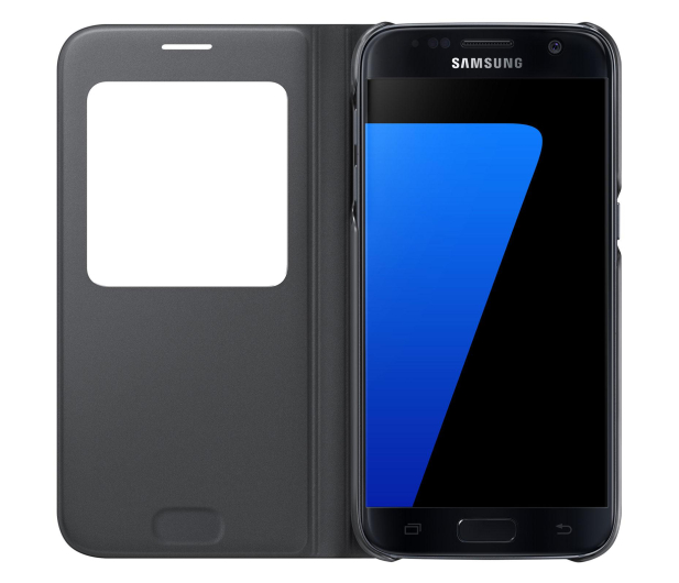 Samsung S-View Cover do Galaxy S7 czarny - 291536 - zdjęcie 4